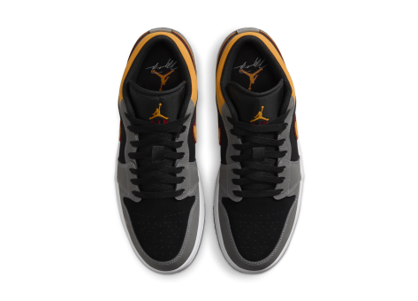 Air Jordan 1 Low Black Vivid Orange FN7308-008