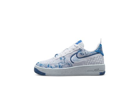 Nike Air Force 1 Crater Flyknit GS Dark Marina Blue Low (DM1060-100) bunt