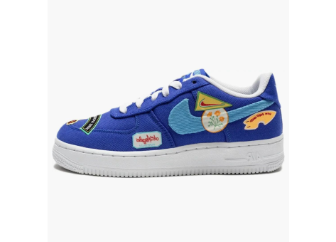 Nike Air Force 1 Low 07 Prm Los Angeles Patched Up (DX2308 400) blau
