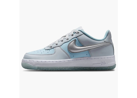 Nike Air Force 1 Low Pure Platinum Glacier Blue gs (HQ3249-043) blau
