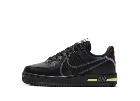 Nike Air Force 1 React GS (CD6960-001) schwarz