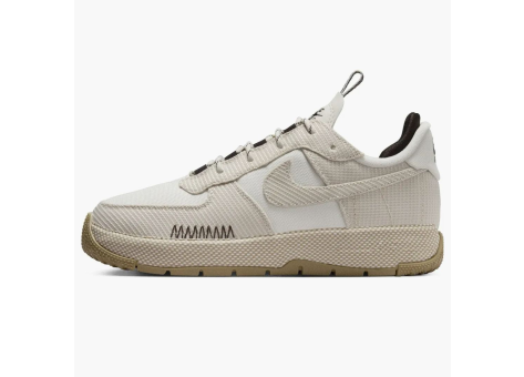 Nike Air Force 1 Wild Phantom Velvet Khaki womens (FB2348-004) beige