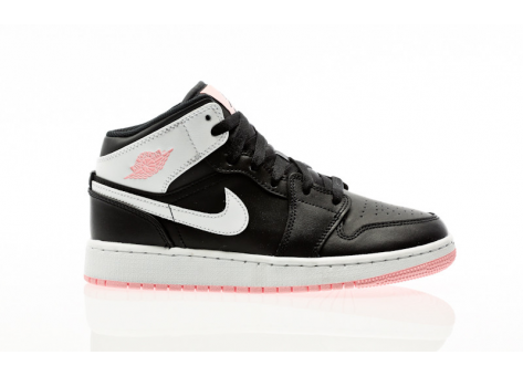 Air Jordan 1 Mid (555112-061) schwarz