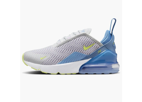 Nike Air Max 270 Pure Platinum Rush Fuchsia Blue Beyond Light Lemon Twist ps (IB4404-043) bunt