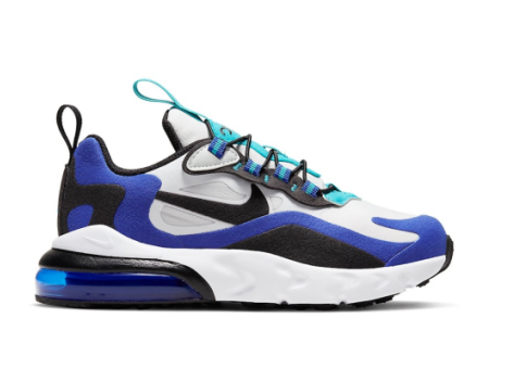 Nike Air Max 270 React Hyper Blue Oracle Aqua (BQ0102-105) weiss