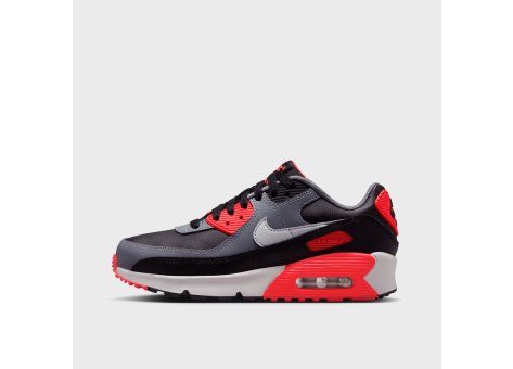 Nike Air Max 90 GS Cool Grey Bright Crimson Photon Dust (HF6358005) bunt