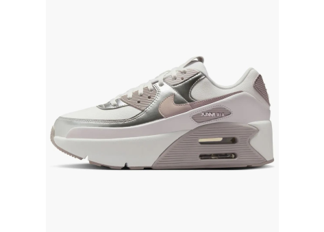 Nike Air Max 90 LV8 Summit Vast Grey Metallic Platinum College womens (IB0170-101) bunt