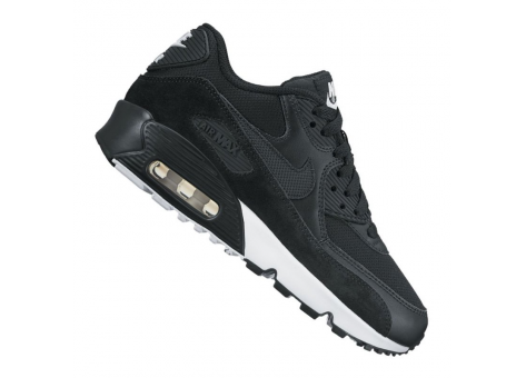 Nike Air Max 90 Sneaker Mesh GS Black (833418-017) schwarz