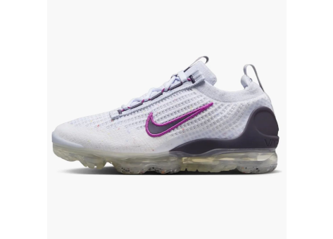 Nike Air VaporMax 2021 Fk Football Grey Hot Fuchsia Dark Raisin gs (DB1550-107) weiss