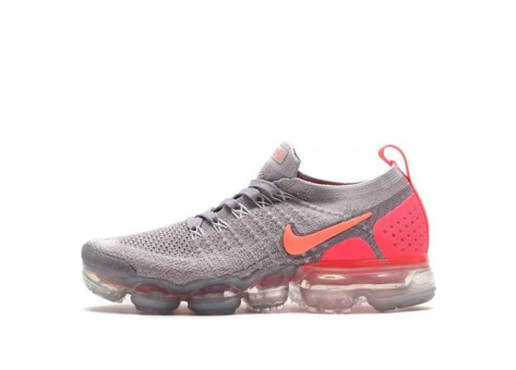 Nike Air VaporMax Flyknit 2 Grey Crimson Pulse Atmosphere (942843-005) grau
