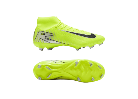 Nike fußballschuh mercurial superfly vi academy fg/mg dunkelgrau/gelb hotsell