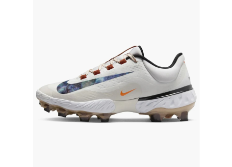 Nike Alpha Huarache Elite 4 Low MCS Summit Phantom Dark Russet Royal Pulse (FZ8652-100) weiss