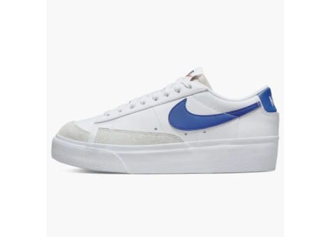 Nike Blazer Low Platform Summit Team Game Royal womens (DJ0292 107) weiss