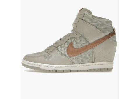 Nike Dunk High Hi Light Bone Metallic Bronze womens Sky (528899-013) beige