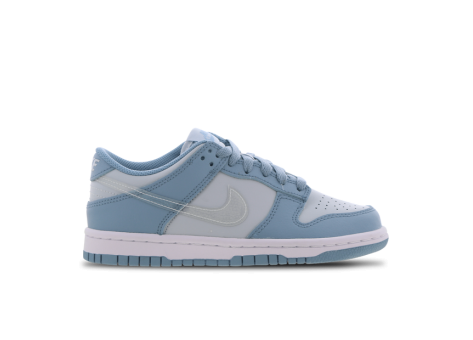 Nike Dunk Low GS Clear Swoosh (DH9765-401) blau