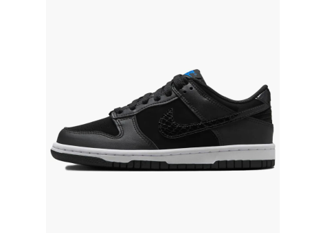 Nike Dunk Low Croc GS (FV7472 001) schwarz