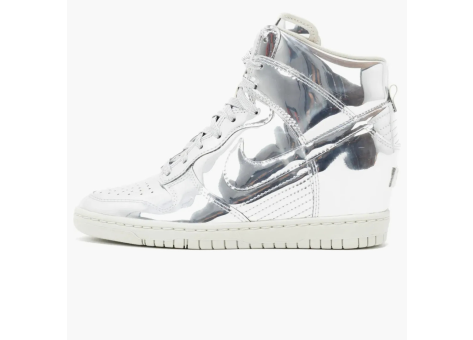 Nike Dunk Sky High SP Hi Liquid Silver (639233-009) silber