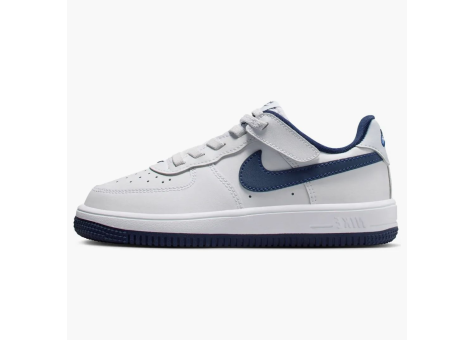 Nike Force 1 Low EasyOn Grey Midnight Navy PS (IH4498-111) weiss