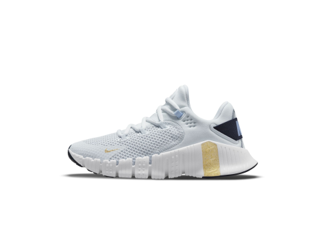 Nike Free Metcon 4 Pure Platinum Gold (CZ0596-049) weiss