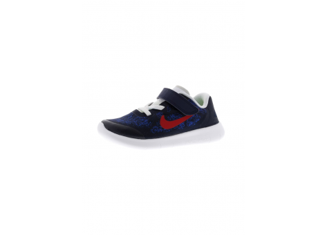 Nike Free RN 2017 Pre-School Shoe (904259-405) blau