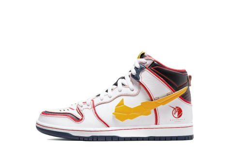 Nike Gundam x Dunk High SB Unicorn RX (DH7717-100) weiss