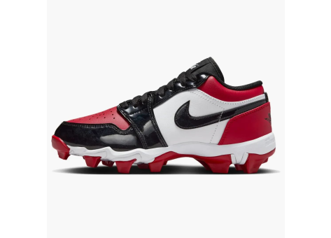 Jordan 1 Low Cleat Patent Bred Toe gs (HF6885-601) bunt