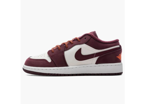 Jordan 1 Low Night Maroon GS (553560 068) bunt