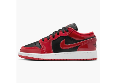 Jordan 1 Low SE Patent Bred Toe GS (HV4396-006) bunt