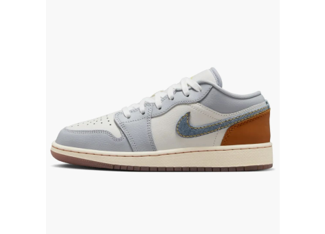 Jordan 1 Low SE GS Phantom Coconut Milk Amber Light Armory Blue (FZ5046 041) bunt