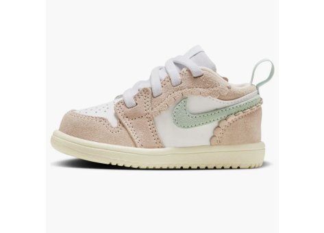 Jordan 1 Low SE Scalloped Edge Guava Ice TD (DZ6959 800) beige