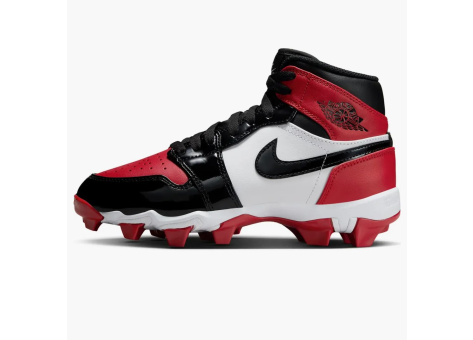 Jordan 1 Mid Cleat Patent Bred Toe gs (HF6883-601) bunt