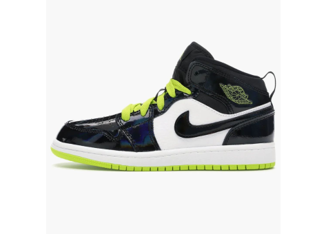 Jordan 1 Mid Cyber Mystic Green PS (BQ6932 003) bunt