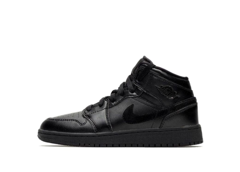 Jordan 1 Mid Deep Air GS (554725-090) schwarz