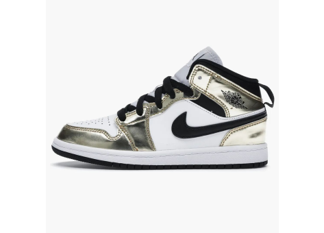 Jordan 1 Mid Metallic Gold PS (DC1422 700) bunt