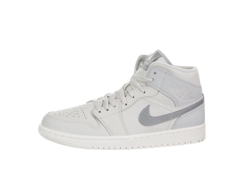 Jordan 1 Mid Light Bone (852542-003) weiss