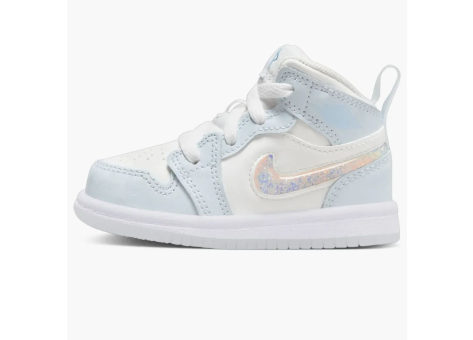 Jordan 1 Mid SE Blue Tint Summit Ice TD (FQ9116 400) weiss
