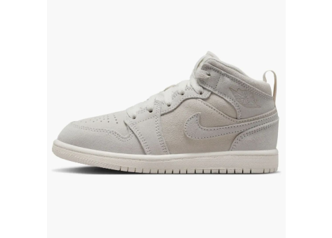 Jordan 1 Mid SE Craft Pale Ivory PS (FN7494 100) grau