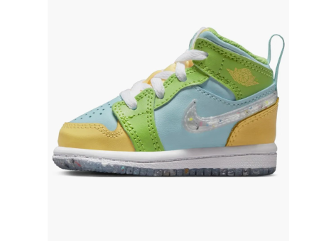 Jordan 1 Mid SE TD Glacier Ice Citron Pulse Action Green (DX4369 400) bunt