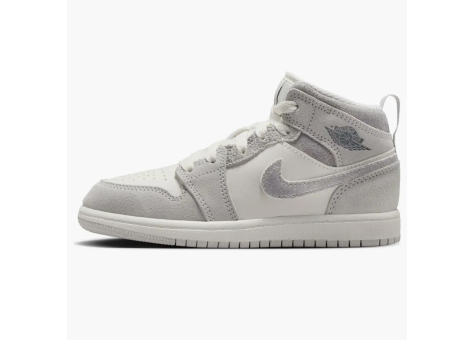 Jordan 1 Mid SE Neutral Grey Sail PS (FQ8087 002) weiss