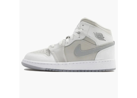Jordan 1 Mid SE Summit Metallic Silver GS (HQ3600 121) bunt
