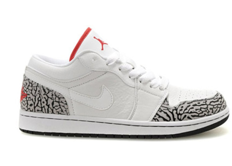 Jordan 1 Phat Low Cement Grey (338145-162) weiss