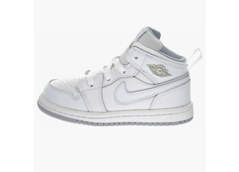 Jordan 1 Retro Mid Wolf Grey td (640735-112) weiss