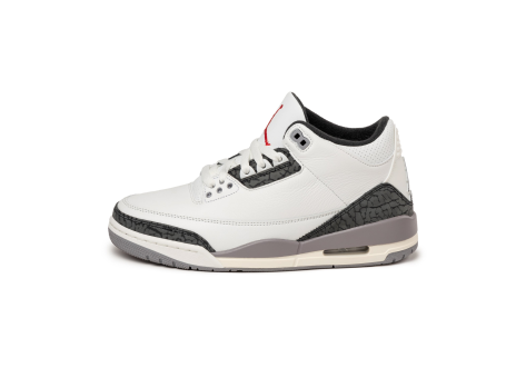 All white retro 3 on sale