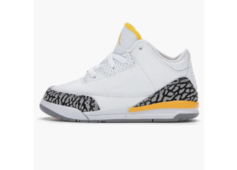 Jordan 3 Retro Laser TD (654964 108) weiss