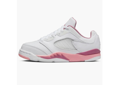Jordan 5 Retro Low Desert Berry Coral Chalk PS (DX4389-116) weiss