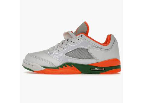 Jordan 5 Retro Low Miami Hurricanes GS (FQ1293 018) weiss
