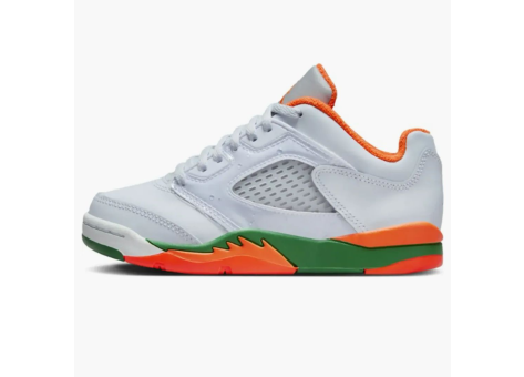 Jordan 5 Retro Low Miami Hurricanes PS (FQ1316 018) weiss