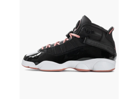 Jordan 6 Rings Anthracite Rust GS (323419-068) schwarz