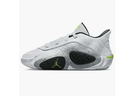Jordan Tatum 2 Wolf Grey Electric Green PS (FJ6460 100) weiss