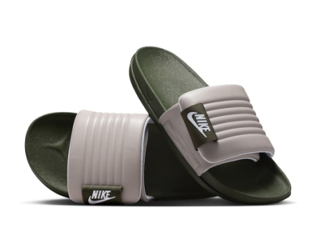 Nike Offcourt Adjust Slide College Grey Cargo Khaki (DQ9624-300) beige